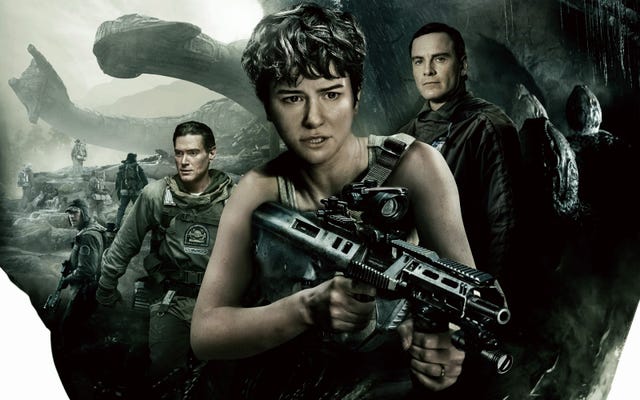 poster oficial de la pelicula alien covenant