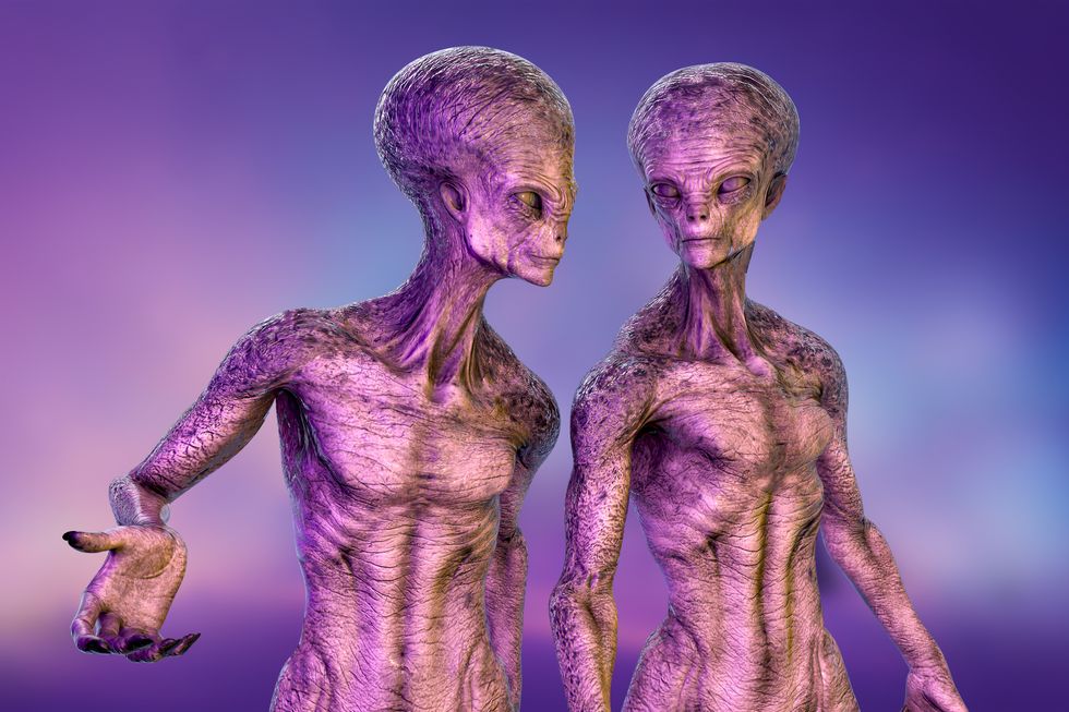 alien, illustration