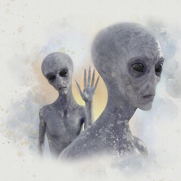 aliens, illustration