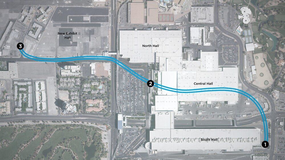 Vegas Loop Plans Update - New Westgate Tunnel Alignment & More :  r/BoringCompany