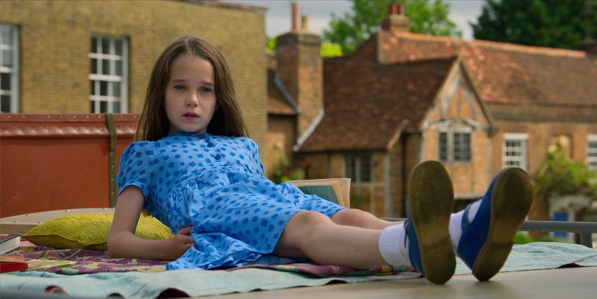 alisha weir as matilda, movie poster