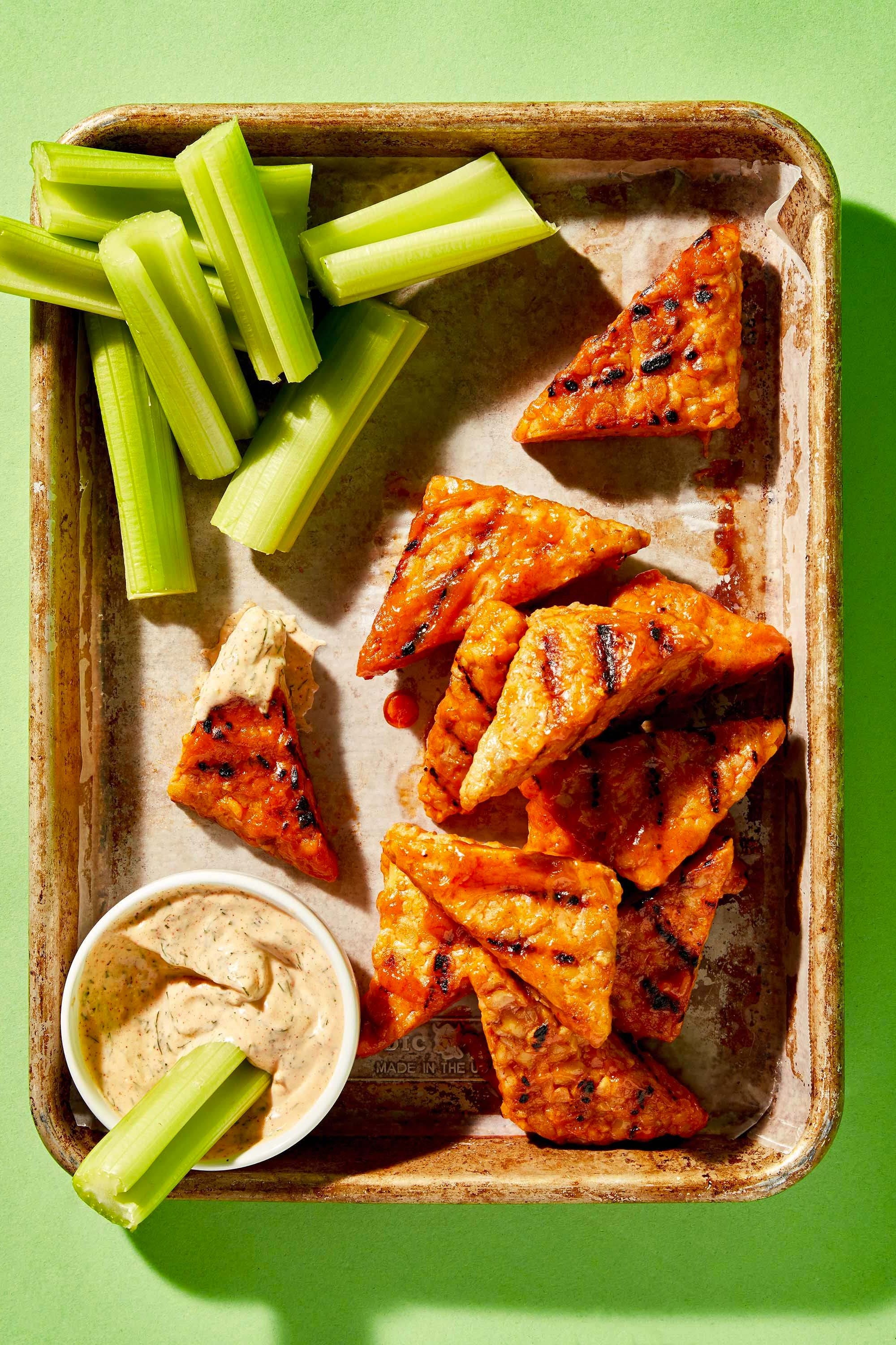 Alitas de tempeh alitas de tempeh