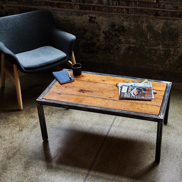 diy industrial coffee table