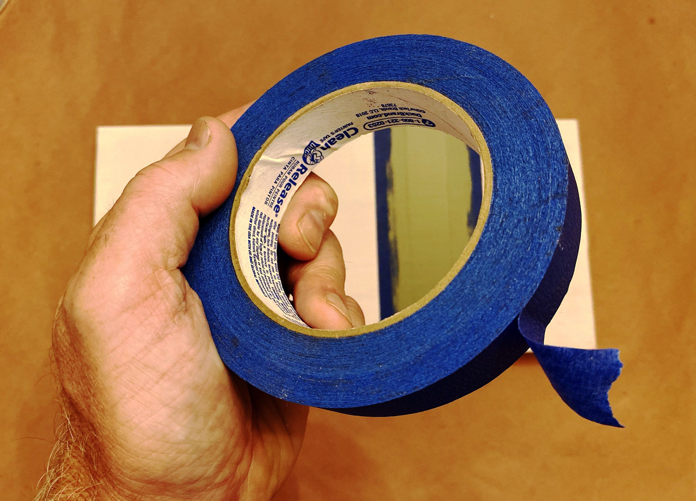 Muti-purpose Blue Painters Tape Easy Removal Trim Edge Finishing