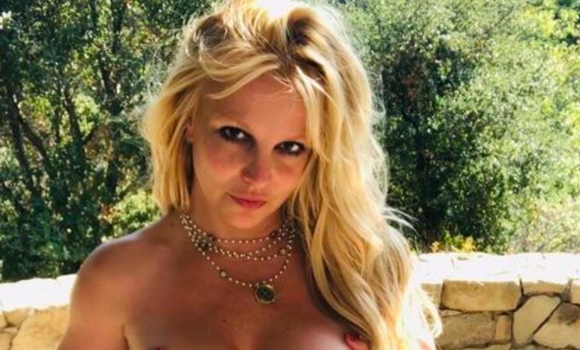812px x 491px - Britney Spears nude: A look at her most naked Instagram photos