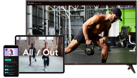 all out studio on demand workout app men's health women's health runner's world