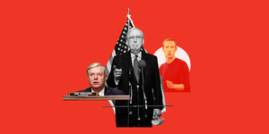 lindsay graham, mitch mcconnell, and mark zuckerberg