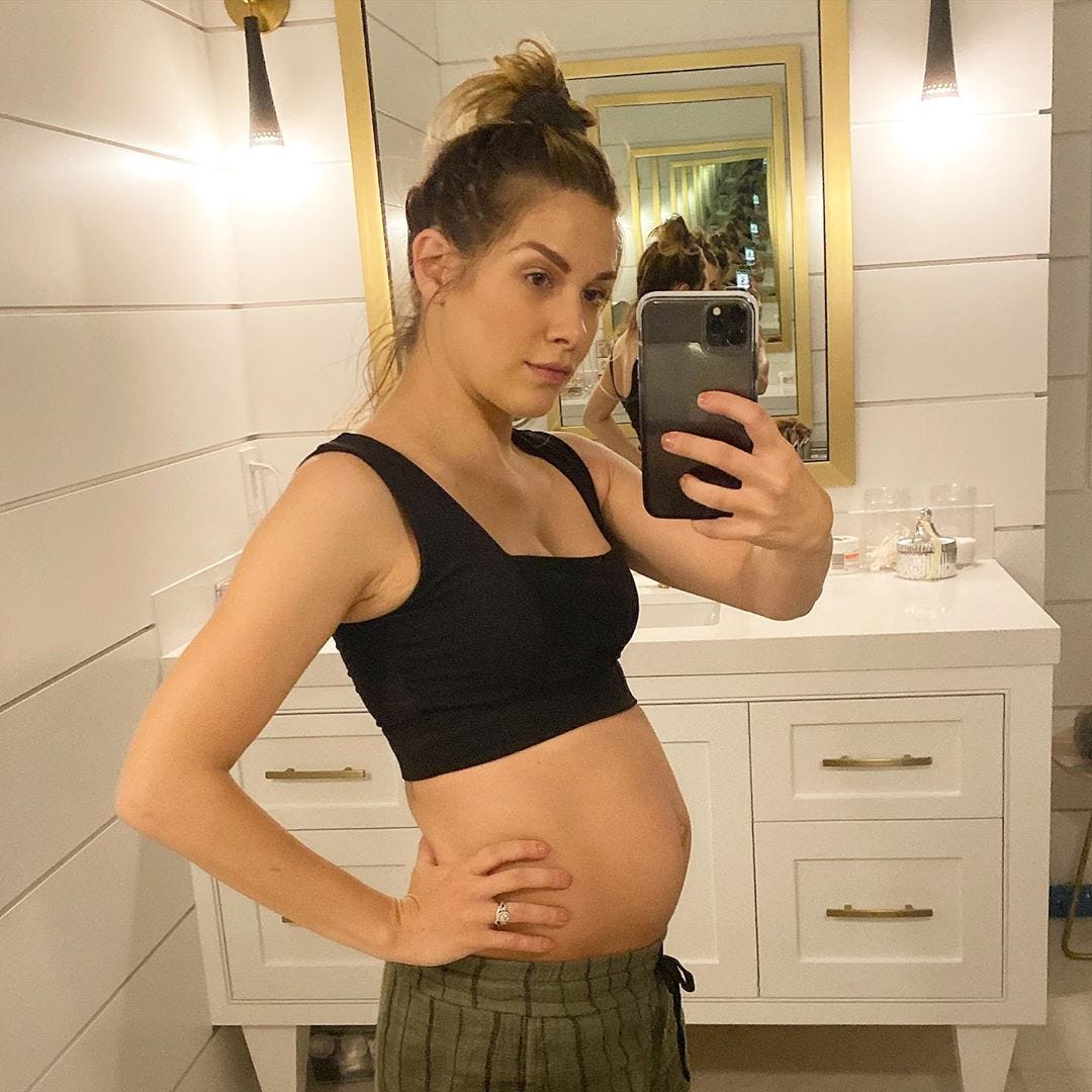 'DWTS' Pro Allison Holker Shares Belly-Baring Selfie 1 Week Postpartum