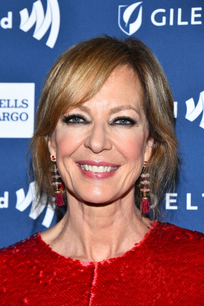 fall hair colors   allison janney