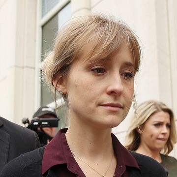allison mack at court hearing in nyc