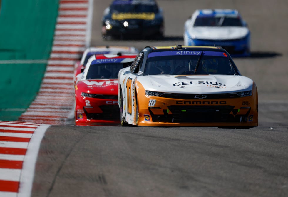 AJ Allmendinger Outruns William Byron for NASCAR Xfinity Win at COTA