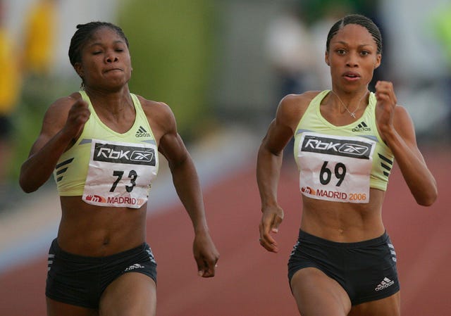 Récords estadio Vallehermoso: Allyson Felix en el Mitin de Madrid 2006: 