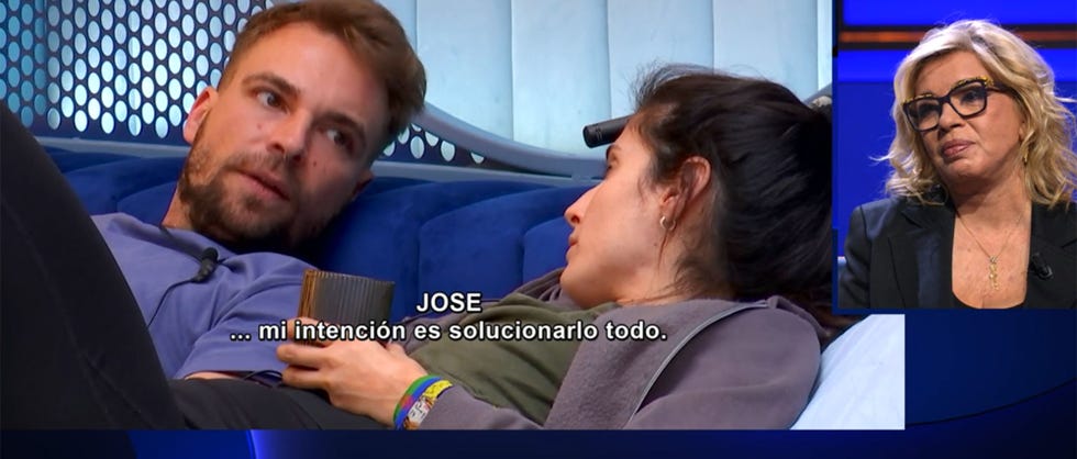la pareja habla de carmen borrego en gh duo