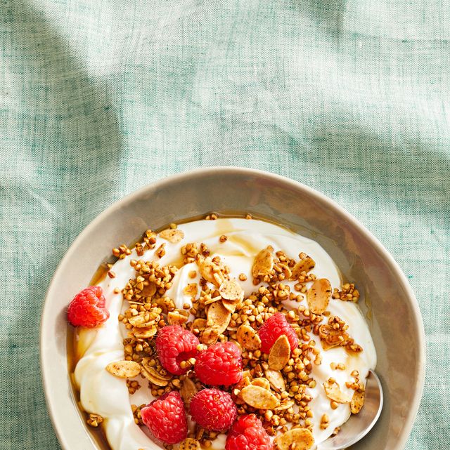 Best Almond-Buckwheat Granola with Yogurt and Berries Recipe - How To ...