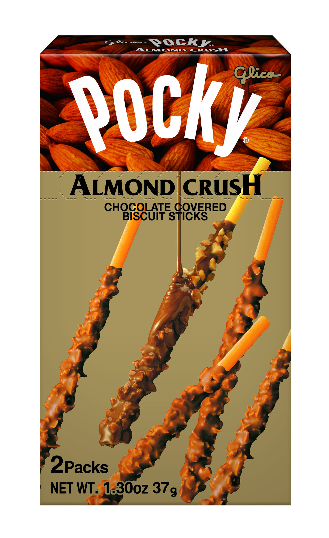 glico pocky almond crush