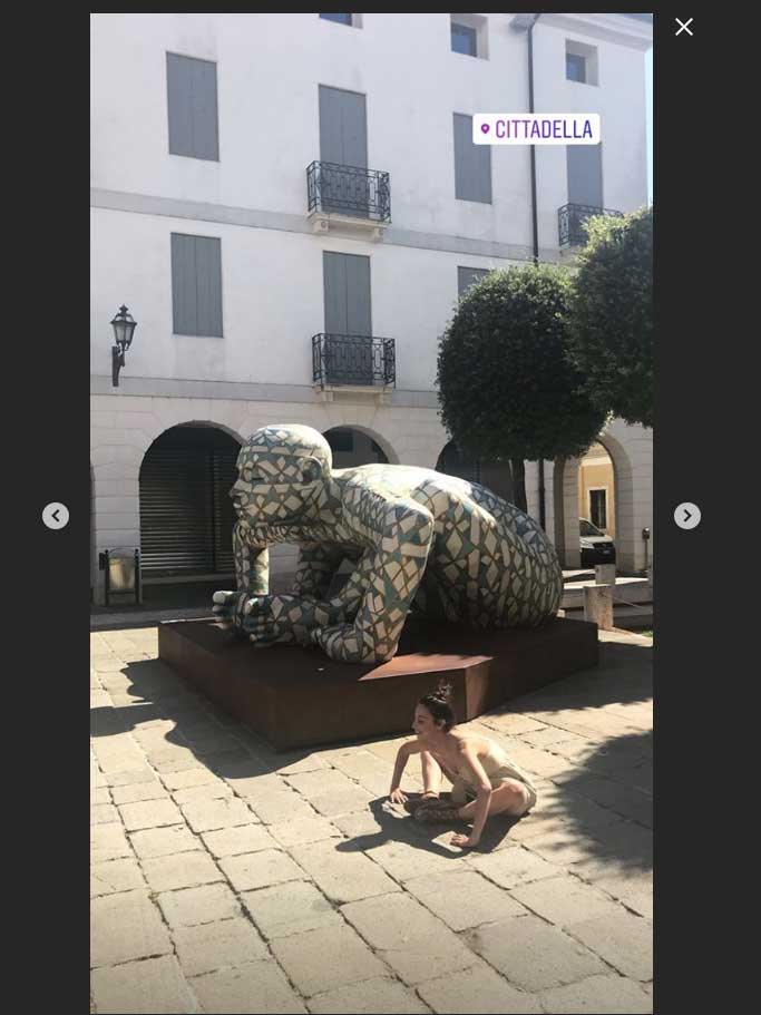 Almudena Cid y Christian Gálvez vacaciones