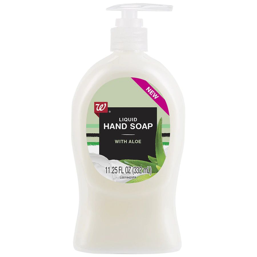 handsoap with aloe