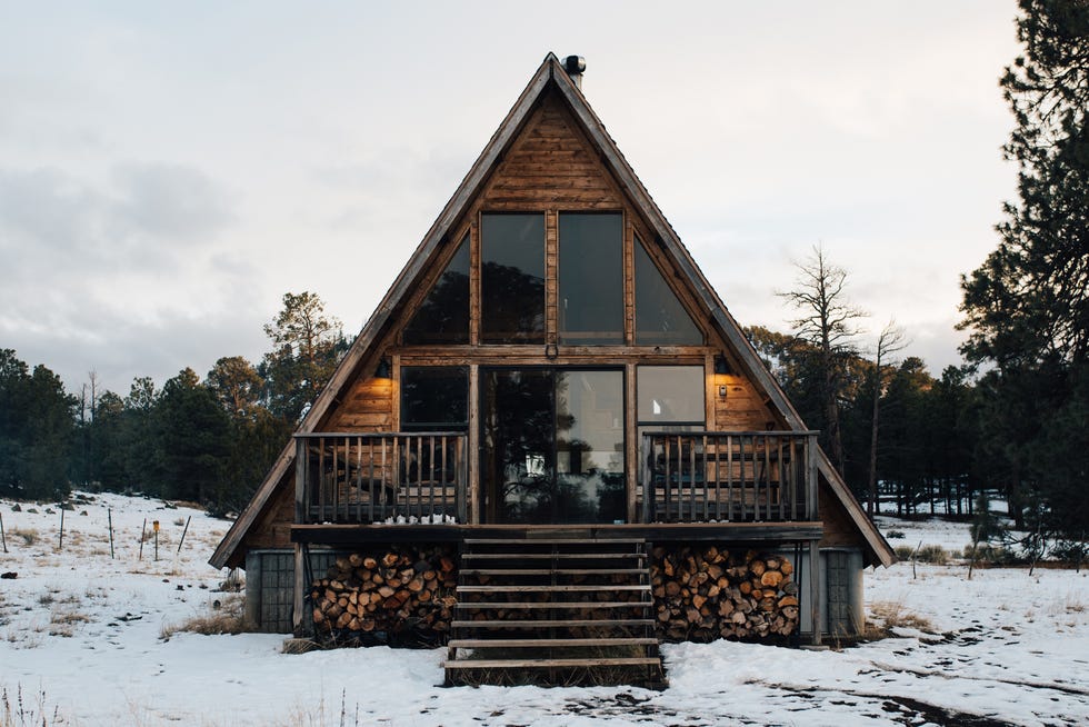 cabaña rústica en airbnb