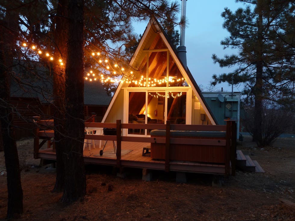 cabaña rústica en airbnb