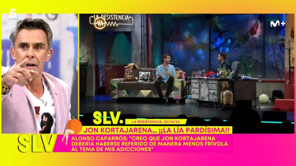 alonso caparrós, enfadado con las últimas declaraciones sobre las adicciones de jon kortajarena