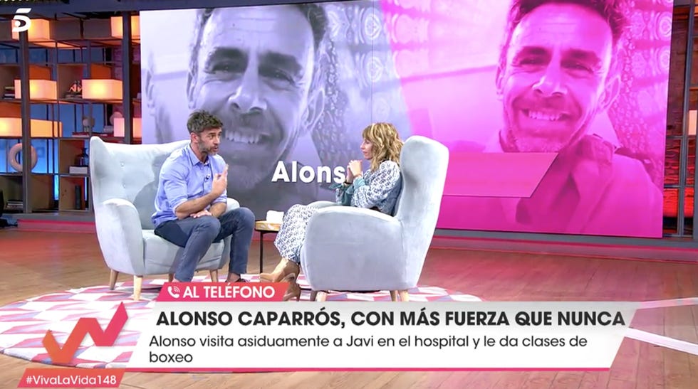 Alonso Caparrós, Alonso Caparrós los momentos más duros vida, Alonso Caparrós Viva la vida, Alonso Caprrós entrevista, Alonso Caparrós entrevista Emma García