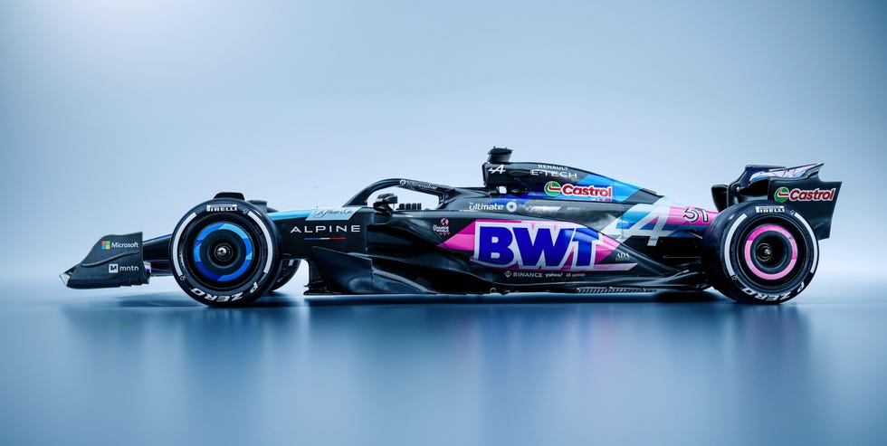 First Images Alpine Launches New’ A524 for 2024 F1 season