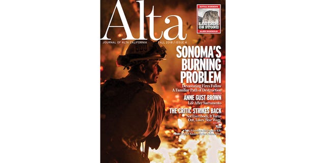 alta cover, fall 2018, issue 4, sonoma's burning problem