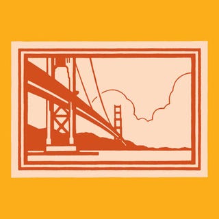 golden gate bridge icon