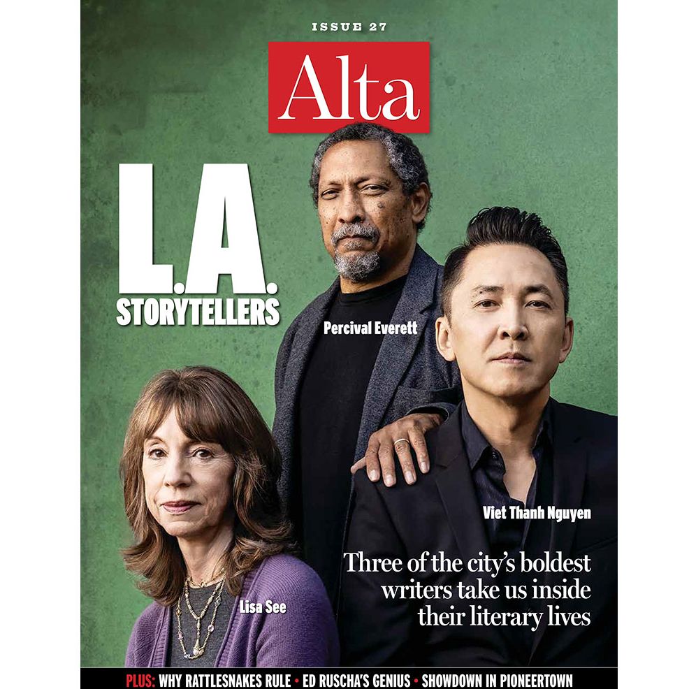alta journal, cover, issue 27, los angeles storytellers