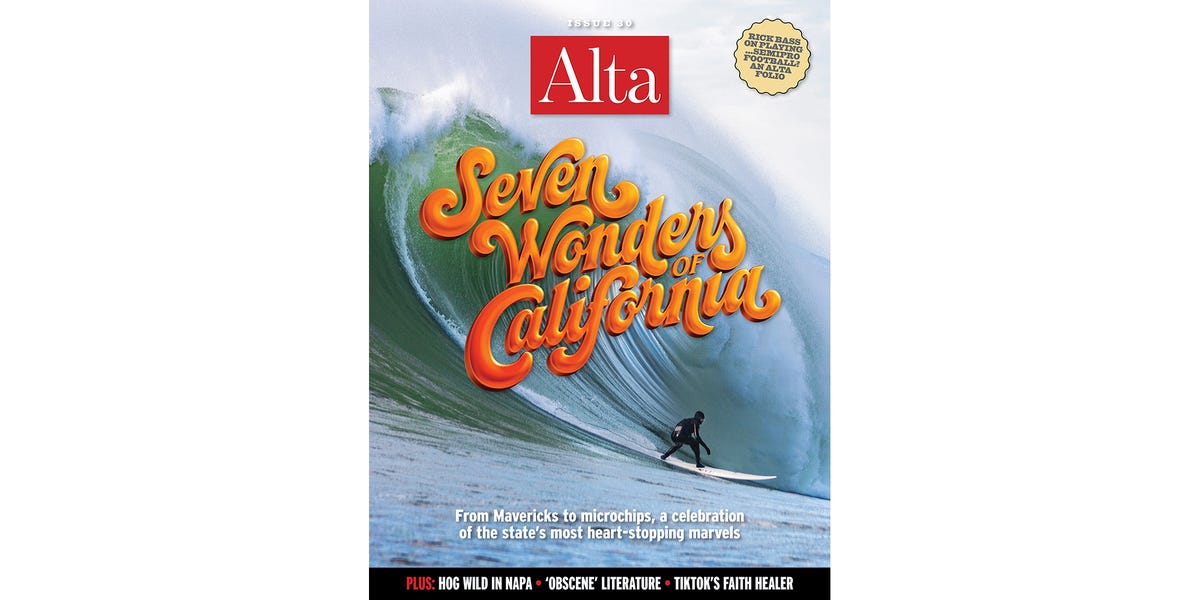 alta, issue 30, cover, seven wonders of california