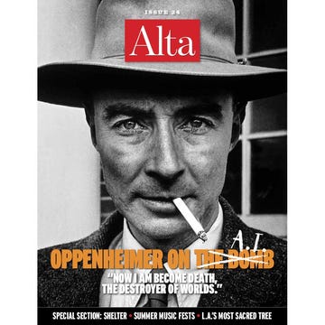 alta journal, issue 24, summer 2023, gimme shelter, oppenheimer on the bomb