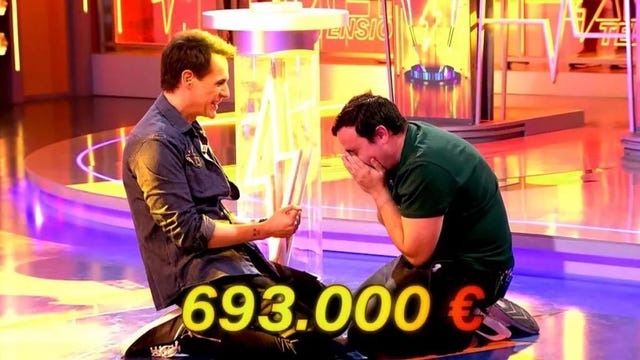 josue gana el bote de alta tension