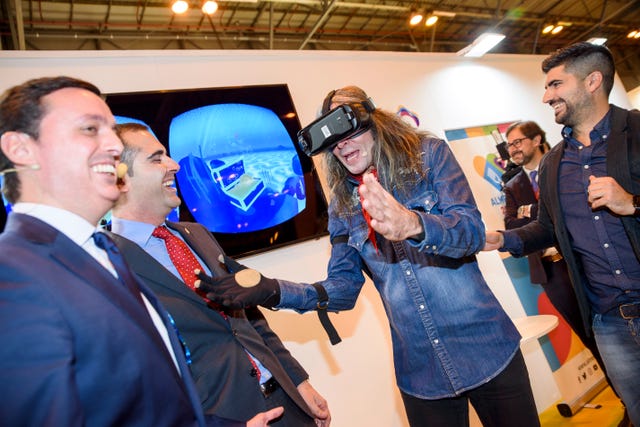 Mario Vaquerizo en Fitur
