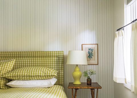 Interior design, Room, Yellow, Wall, Textile, Furniture, Interior design, Lamp, Couch, Window treatment, 