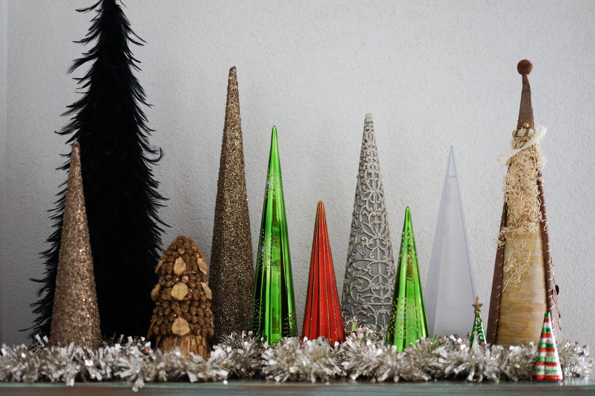 We're crafting a Washi Christmas Tree