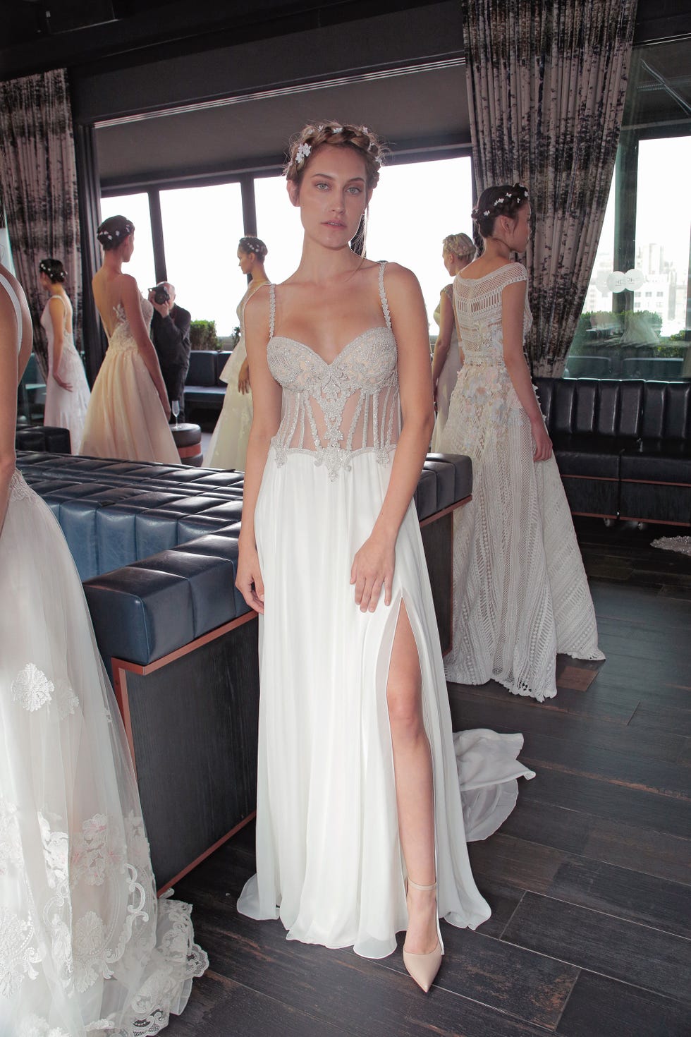 5 corset wedding dresses like Barbara Palvin's bridal gown