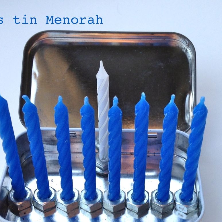 108 Chanukah Menorah Crown Shaped Metal Candle Cups - Copper, Hanukkah  Arts and Craft Project