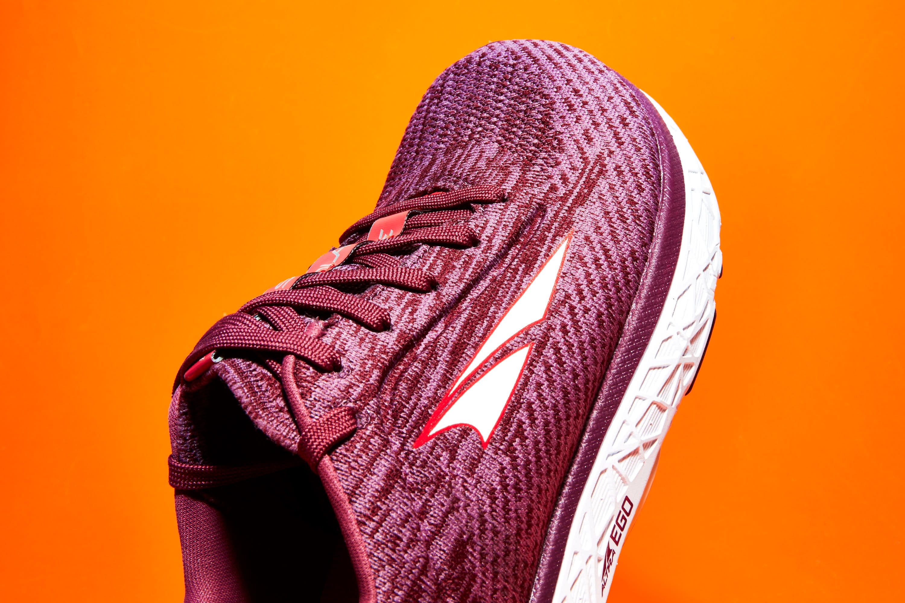 Orange, Yellow, Red, Violet, Purple, Shoulder, Footwear, Close-up, Shoe, Textile, 