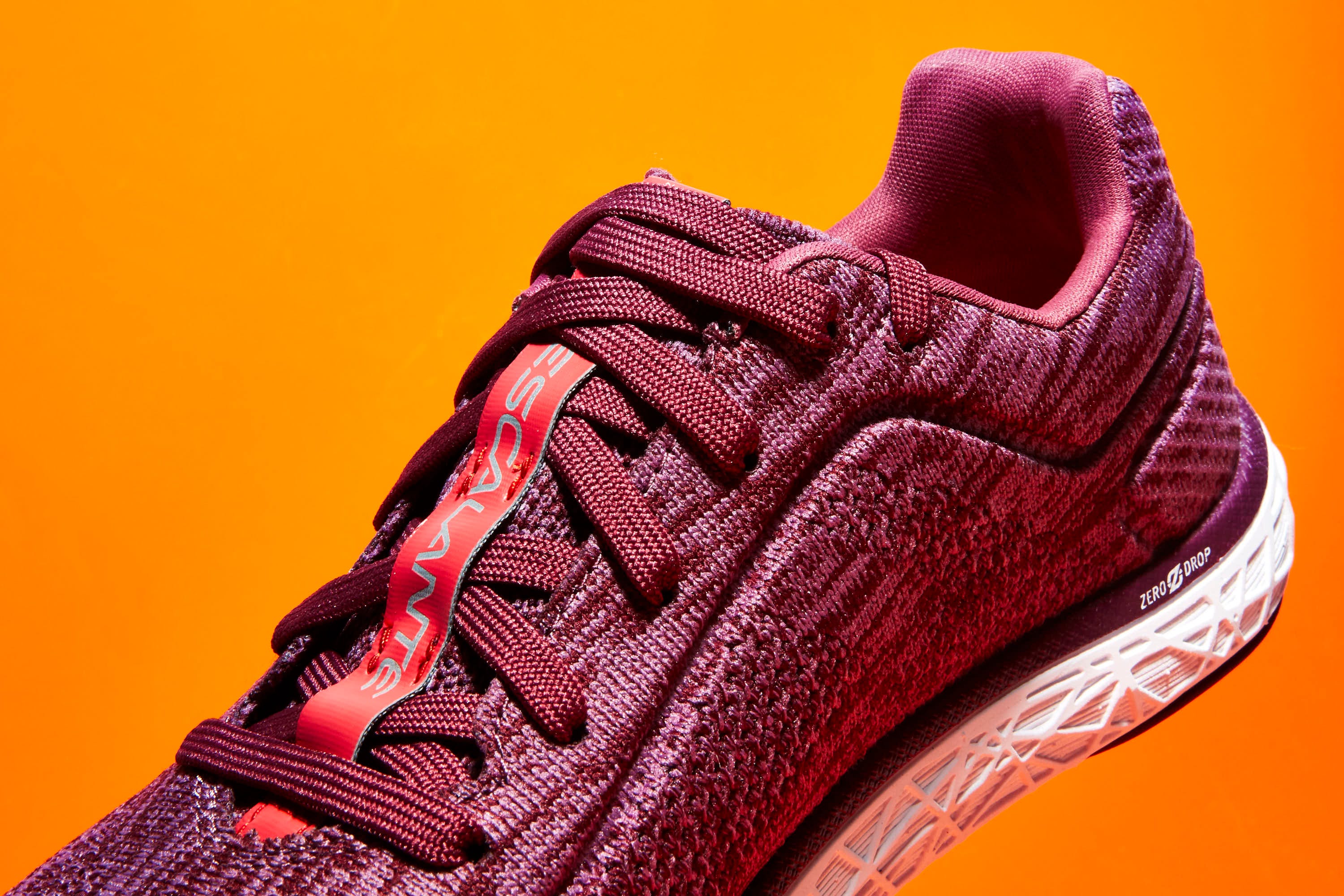 Footwear, Orange, Shoe, Sportswear, Product, Red, Yellow, Running shoe, Sneakers, Walking shoe, 