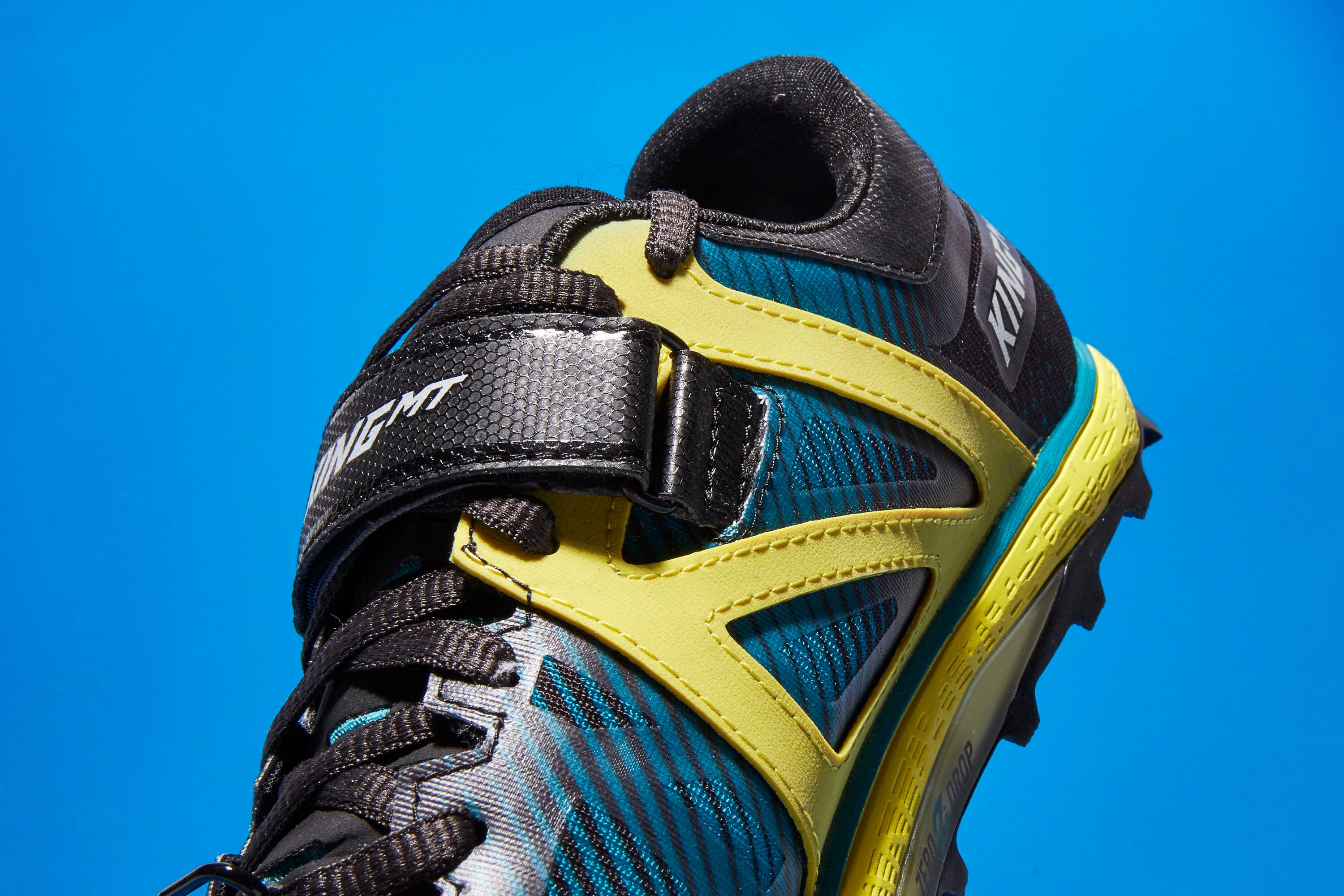 Footwear, Blue, Shoe, Yellow, Electric blue, Sky, Athletic shoe, Outdoor shoe, Sneakers, Running shoe, 