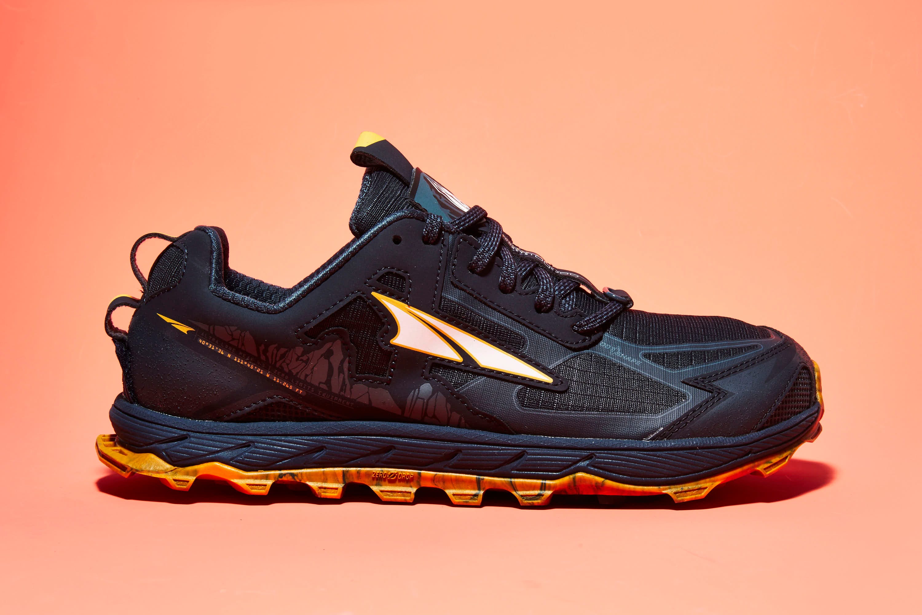 Shoe, Footwear, Outdoor shoe, Black, Running shoe, Orange, Walking shoe, Basketball shoe, Cross training shoe, Sportswear, 