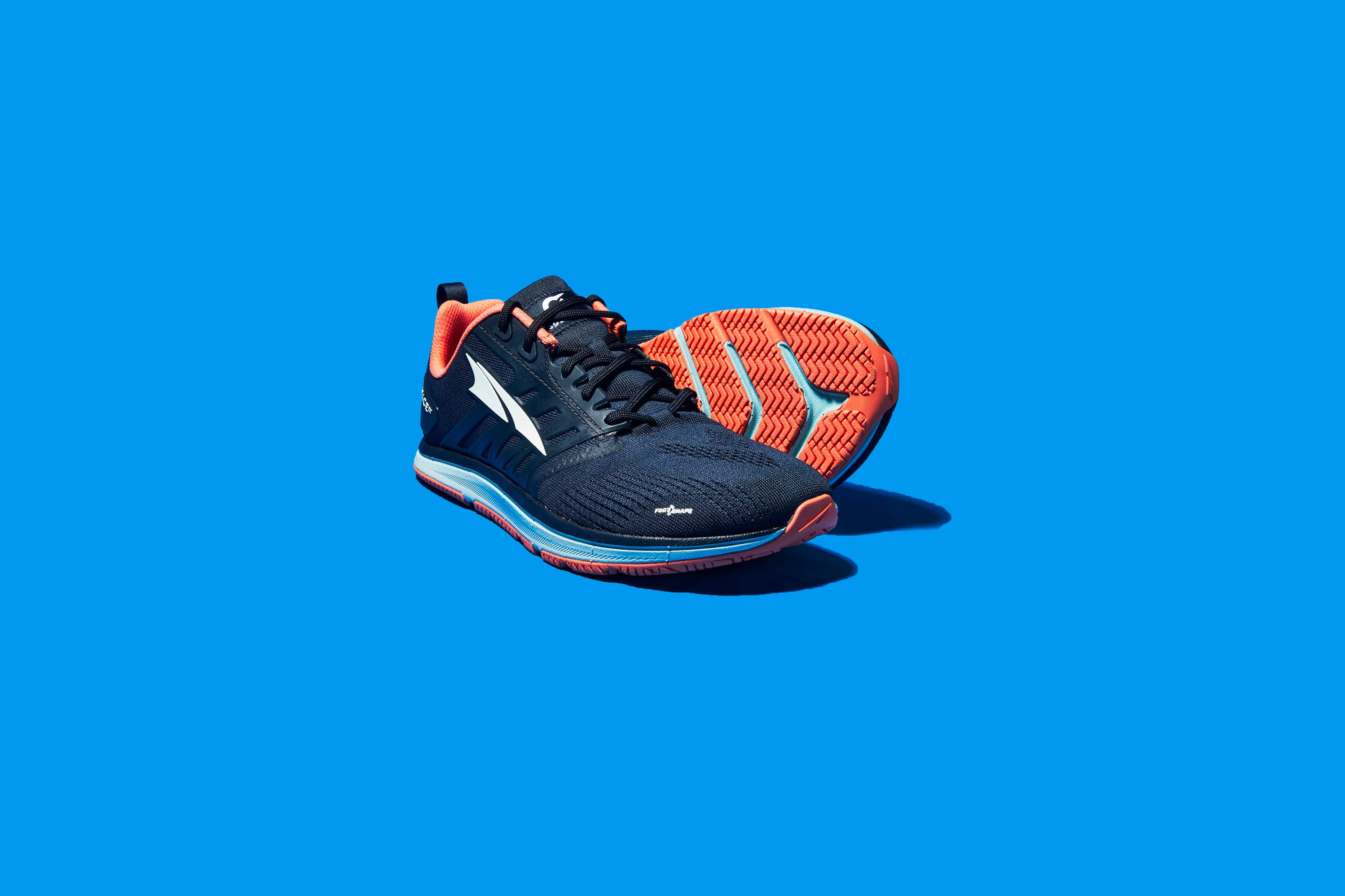 Footwear, Shoe, Outdoor shoe, Orange, Walking shoe, Athletic shoe, Sneakers, Running shoe, Basketball shoe, Electric blue, 