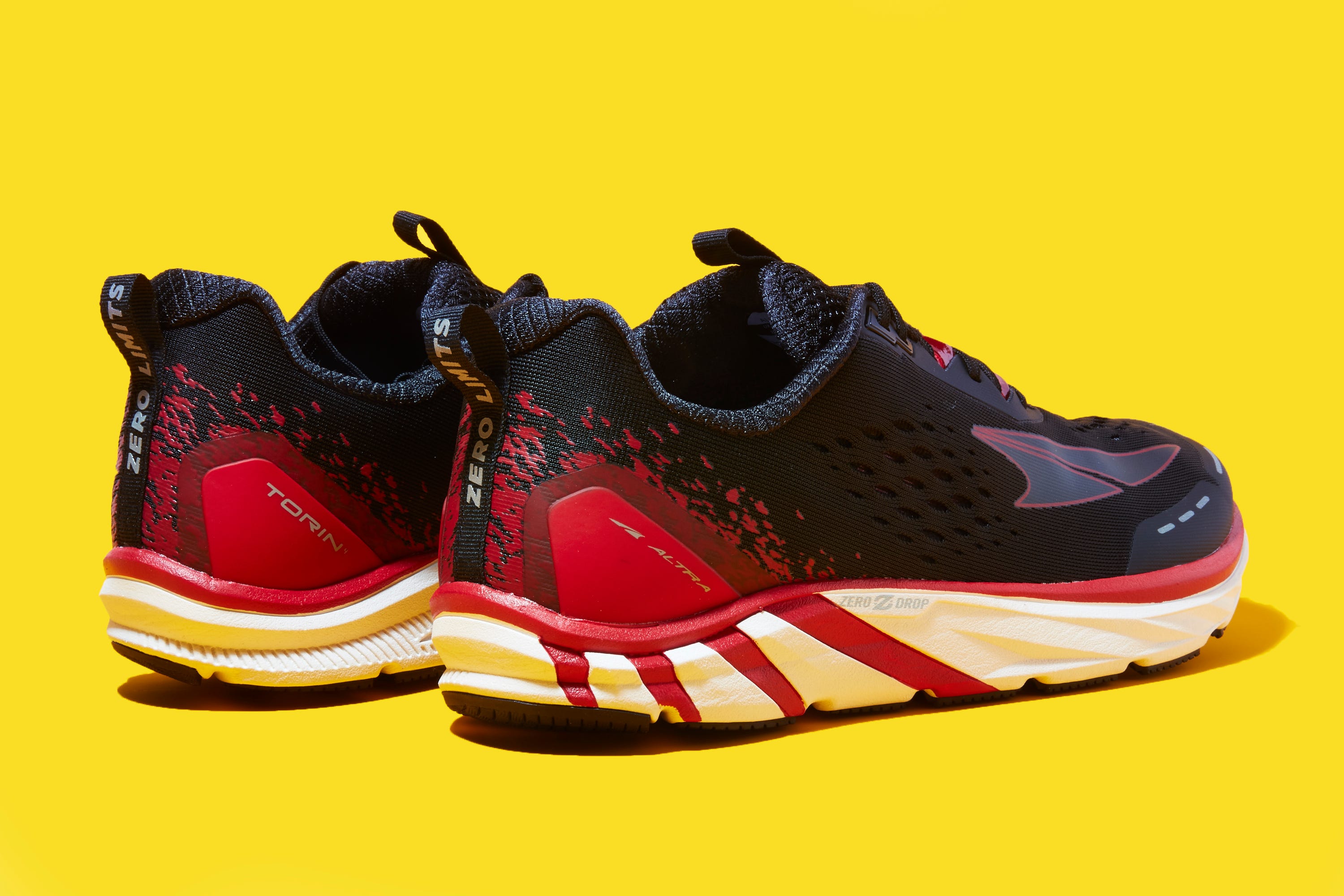 Shoe, Footwear, Outdoor shoe, Running shoe, Walking shoe, Cross training shoe, Product, Yellow, Red, Sneakers, 