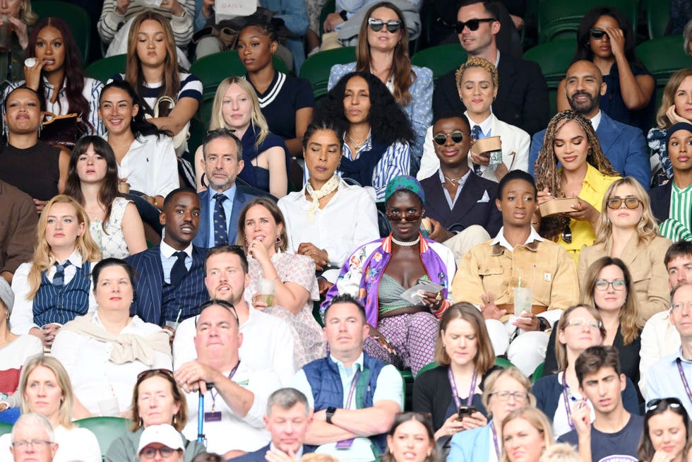 celebrity sightings at wimbledon 2024 day 8
