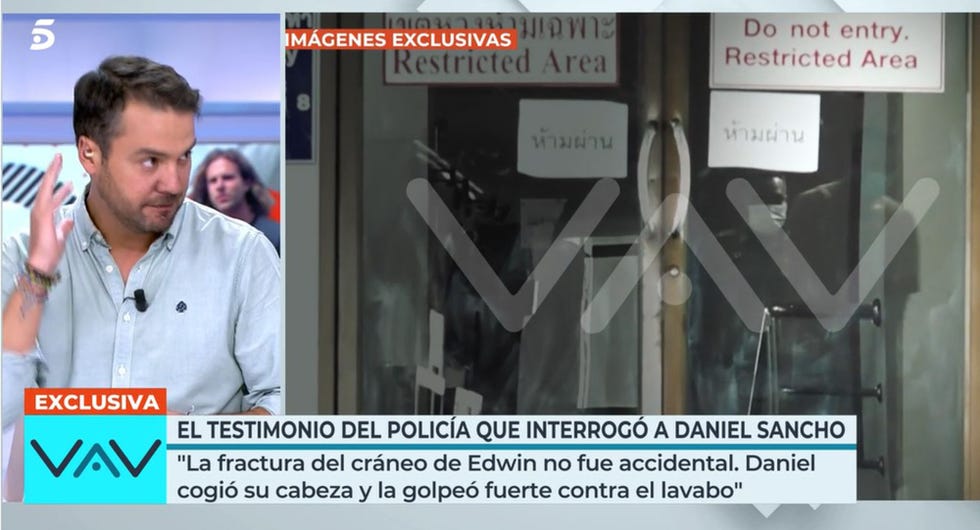 el periodista habla del caso del hijo de rodolfo sancho