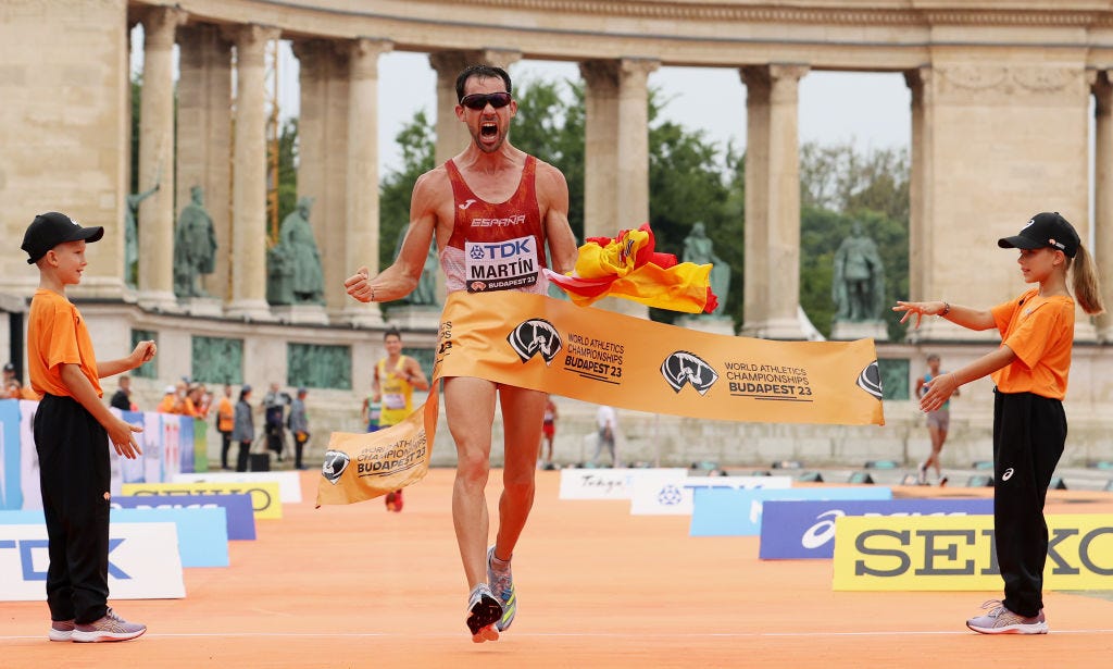 preview for Álvaro Martín, campeón del mundo en 20km marcha: "Ha salido genial"