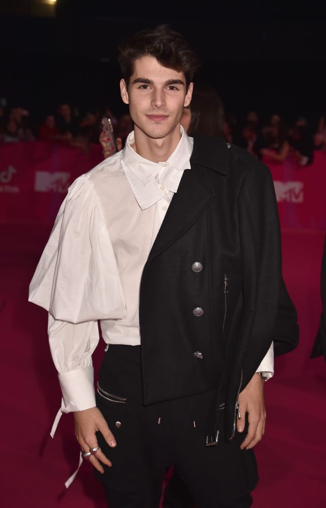 Álvaro Mel- MTV EMAs 2018 - VIP Arrivals