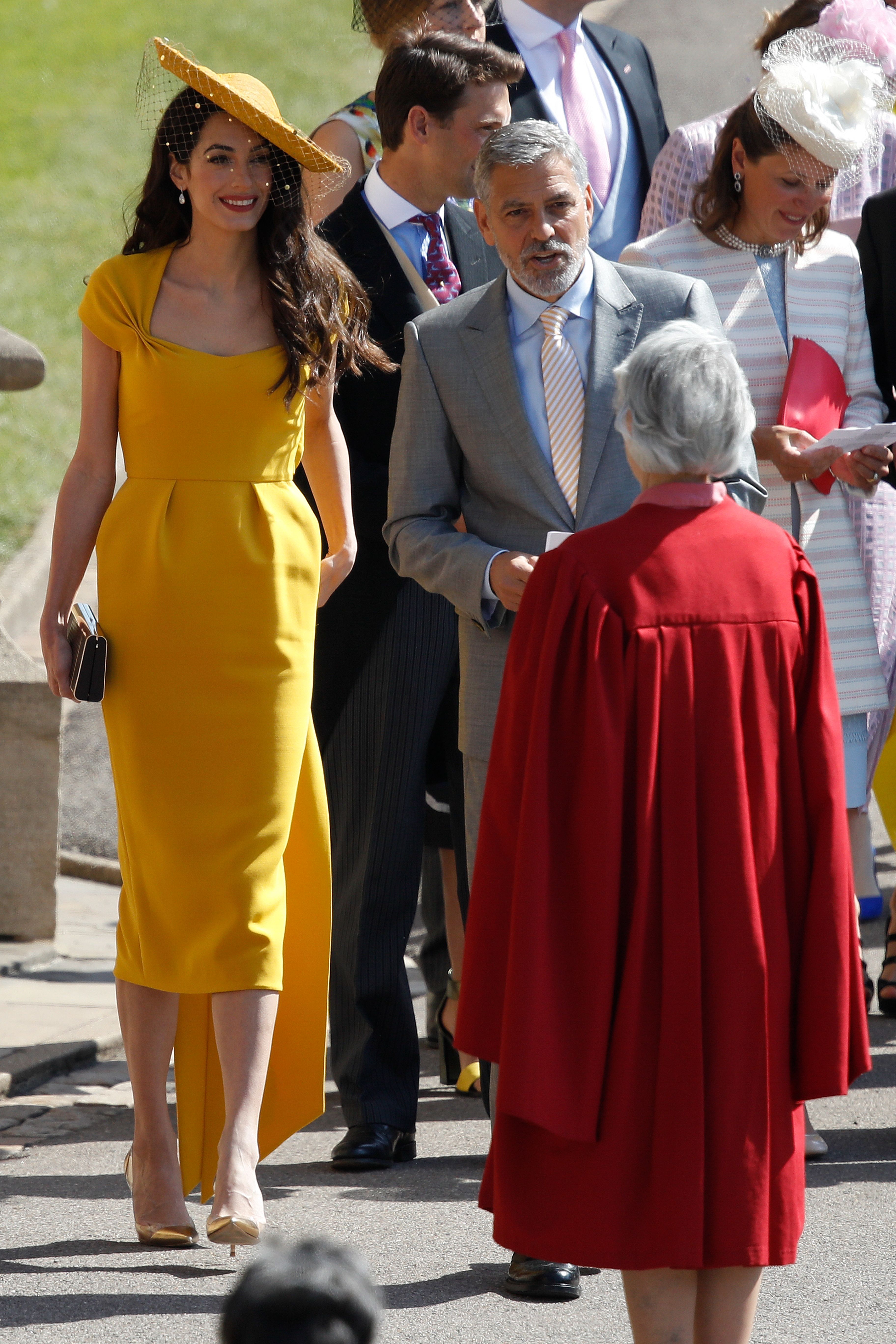 Amal clooney shop royal wedding outfit