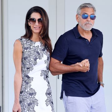 amal and george clooney ahead of the 80th venice international film festival