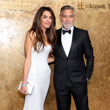 george en amal clooney bij de clooney foundation for justice the albies